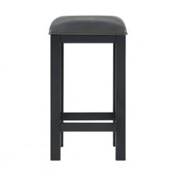 Colton 26 in. Grey Backless Wood Counter Stools (Set of 2) by Picket House Furnishings -Picket House Furnishings Sales Store gray picket house furnishings bar stools cdhl300sc 1f 1000