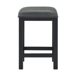 Colton 26 in. Grey Backless Wood Counter Stools (Set of 2) by Picket House Furnishings -Picket House Furnishings Sales Store gray picket house furnishings bar stools cdhl300sc 4f 1000