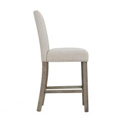 Turner 24 in. Natural High Back Wood Counter Chair Set (Set of 2) by Picket House Furnishings -Picket House Furnishings Sales Store gray picket house furnishings bar stools cdol100csc 1f 1000