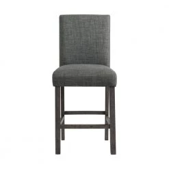 Turner 24 in. Charcoal High Back Wood Counter Chair Set (Set of 2) by Picket House Furnishings 12 Turner 24 in. Charcoal High Back Wood Counter Chair Set (Set of 2) by Picket House Furnishings -Picket House Furnishings Sales Store gray picket house furnishings bar stools d 14030 cscg 4f 1000