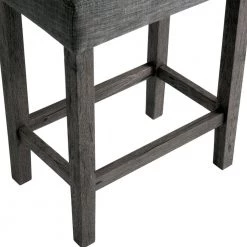 Turner 24 in. Charcoal Backless Wood Counter Stool (Set of 2) by Picket House Furnishings -Picket House Furnishings Sales Store gray picket house furnishings bar stools d 14034 bsge fa 1000