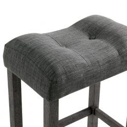Turner 30 in. Charcoal Backless Wood Barstool Set (Set of 2) by Picket House Furnishings 14 Turner 30 in. Charcoal Backless Wood Barstool Set (Set of 2) by Picket House Furnishings -Picket House Furnishings Sales Store gray picket house furnishings bar stools d 14039 bsge 44 1000