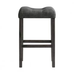 Turner 30 in. Charcoal Backless Wood Barstool Set (Set of 2) by Picket House Furnishings 12 Turner 30 in. Charcoal Backless Wood Barstool Set (Set of 2) by Picket House Furnishings -Picket House Furnishings Sales Store gray picket house furnishings bar stools d 14039 bsge 4f 1000