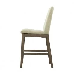 Simms 19 in. Grey High Back Wood Counter Side Chair (Set of 2) by Picket House Furnishings -Picket House Furnishings Sales Store gray picket house furnishings bar stools dpr300cscn 1f 1000
