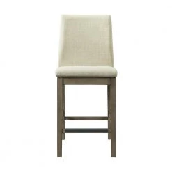 Simms 19 in. Grey High Back Wood Counter Side Chair (Set of 2) by Picket House Furnishings -Picket House Furnishings Sales Store gray picket house furnishings bar stools dpr300cscn 4f 1000