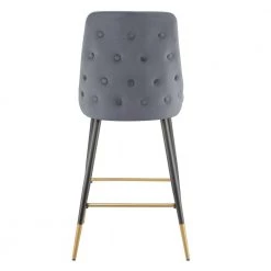 Zia 27 in. Gunmetal High Back Metal Bar Stool (Set of 2) by Picket House Furnishings 14 Zia 27 in. Gunmetal High Back Metal Bar Stool (Set of 2) by Picket House Furnishings -Picket House Furnishings Sales Store gray picket house furnishings bar stools r 1350 288 bse 44 1000
