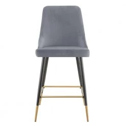 Zia 27 in. Gunmetal High Back Metal Bar Stool (Set of 2) by Picket House Furnishings 12 Zia 27 in. Gunmetal High Back Metal Bar Stool (Set of 2) by Picket House Furnishings -Picket House Furnishings Sales Store gray picket house furnishings bar stools r 1350 288 bse 4f 1000