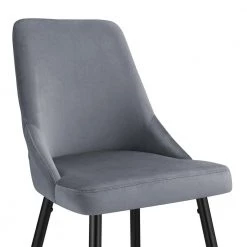 Ziva 27 in. Gunmetal High Back Metal Bar Stool (Set of 2) by Picket House Furnishings -Picket House Furnishings Sales Store gray picket house furnishings bar stools r 2070 288 bse fa 1000