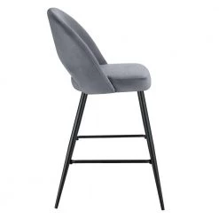 Loran 28.5 in. Gunmetal High Back Metal Bar Stool (Set of 2) by Picket House Furnishings 13 Loran 28.5 in. Gunmetal High Back Metal Bar Stool (Set of 2) by Picket House Furnishings -Picket House Furnishings Sales Store gray picket house furnishings bar stools r 3110 288 bse 1f 1000
