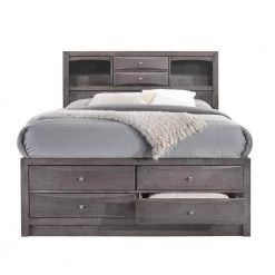 Madison 6-Piece Gray King Storage Bedroom Set by Picket House Furnishings -Picket House Furnishings Sales Store gray picket house furnishings bedroom sets eg170kb6pc c3 1000