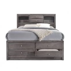 Madison 5-Piece Gray Queen Storage Bedroom Set by Picket House Furnishings -Picket House Furnishings Sales Store gray picket house furnishings bedroom sets eg170qb5pc c3 1000