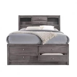 Madison 6-Piece Gray Queen Storage Bedroom Set by Picket House Furnishings -Picket House Furnishings Sales Store gray picket house furnishings bedroom sets eg170qb6pc c3 1000