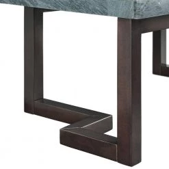 Cypher 48 in. Gray Rectangular Marble Coffee Table by Picket House Furnishings -Picket House Furnishings Sales Store gray picket house furnishings coffee tables ctkm800cte 1f 1000