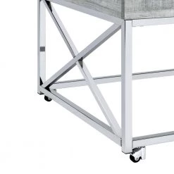 Eliott 47 in. Grey Rectangle Occasional Lift Top Wood Coffee Table with Castors by Picket House Furnishings -Picket House Furnishings Sales Store gray picket house furnishings coffee tables t 4330 ltctc 76 1000