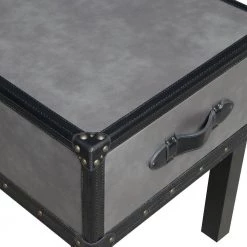 Newport Gray Transitional End Table by Picket House Furnishings -Picket House Furnishings Sales Store gray picket house furnishings end side tables clu300ete 4f 1000