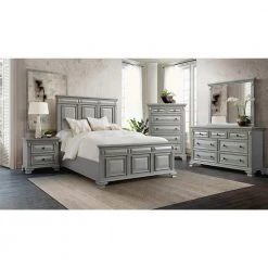Trent Grey King Panel Bed by Picket House Furnishings -Picket House Furnishings Sales Store gray picket house furnishings panel beds cy300kb 31 1000