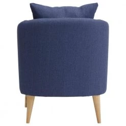 Zoe Accent Arm Chair with Wooden Legs in Blue by Picket House Furnishings -Picket House Furnishings Sales Store green picket house furnishings accent chairs ujs679101wle 66 1000