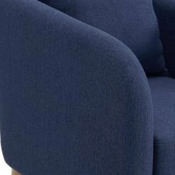 Zoe Accent Arm Chair with Wooden Legs in Blue by Picket House Furnishings -Picket House Furnishings Sales Store green picket house furnishings accent chairs ujs679101wle fa 1000