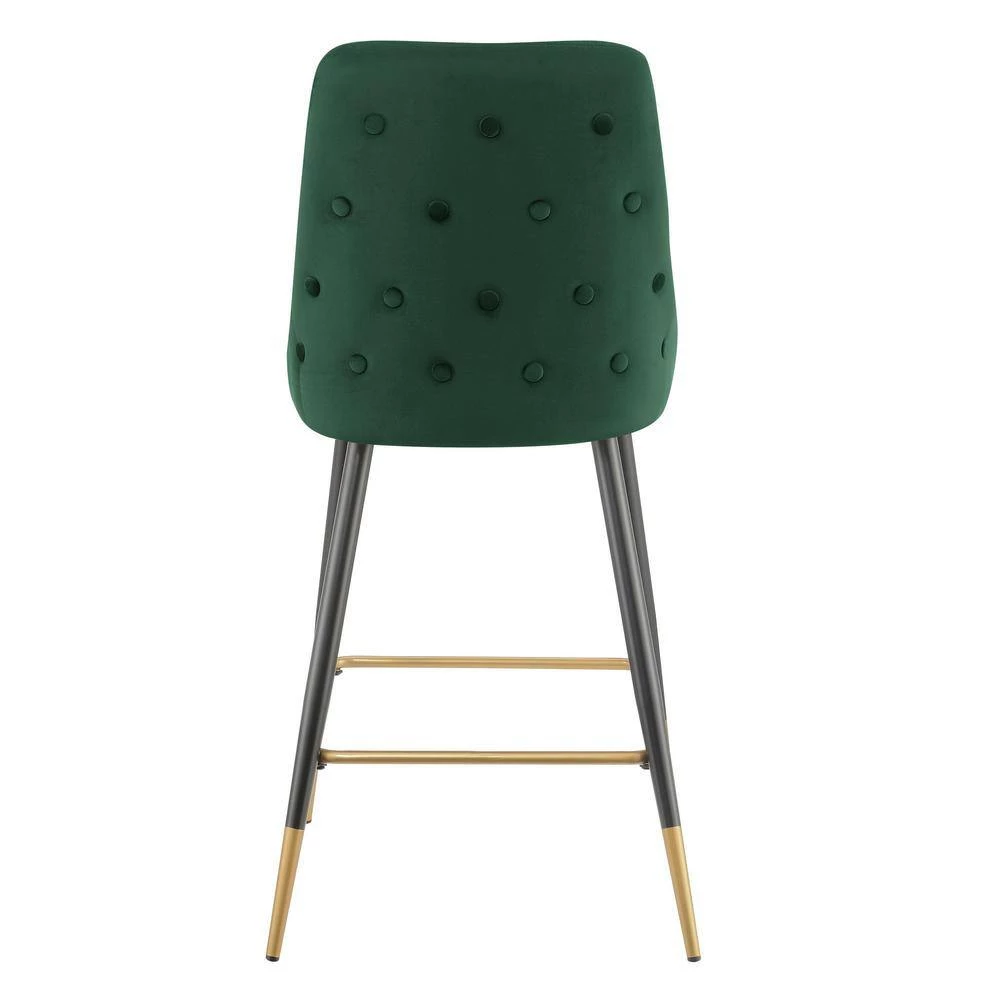 Zia 27 in. Emerald High Back Metal Bar Stool (Set of 2) by Picket House Furnishings 6 Zia 27 in. Emerald High Back Metal Bar Stool (Set of 2) by Picket House Furnishings - Image 6
