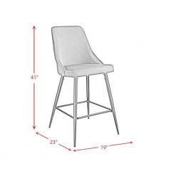 Ziva 27 in. Emerald High Back Metal Bar Stool (Set of 2) by Picket House Furnishings -Picket House Furnishings Sales Store green picket house furnishings bar stools r 2070 294 bse 76 1000
