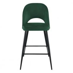 Loran 28.5 in. Emerald High Back Metal Bar Stool (Set of 2) by Picket House Furnishings -Picket House Furnishings Sales Store green picket house furnishings bar stools r 3110 294 bse 4f 1000