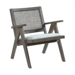 Grey Chaucer Lounge Chair by Picket House Furnishings
