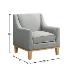 Grey Moxie Accent Arm Chair by Picket House Furnishings -Picket House Furnishings Sales Store grey picket house furnishings accent chairs u 15130 3170 100e 40 1000