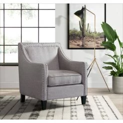 Grey Emery Chair by Picket House Furnishings -Picket House Furnishings Sales Store grey picket house furnishings accent chairs uer092100e 31 1000