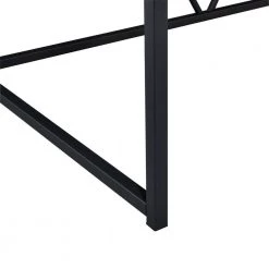 Peyton 47 in. Rectangle Grey Metal 1 Drawer Computer Desk by Picket House Furnishings -Picket House Furnishings Sales Store grey picket house furnishings computer desks ckps300dk fa 1000