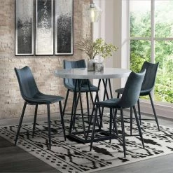 Conner Counter Height Grey Side Chair Set by Picket House Furnishings -Picket House Furnishings Sales Store grey picket house furnishings dining chairs cdrk150csc 44 1000