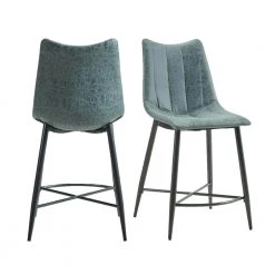 Conner Counter Height Grey Side Chair Set by Picket House Furnishings