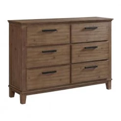 Grey Jaxon 6-Drawer Dresser by Picket House Furnishings