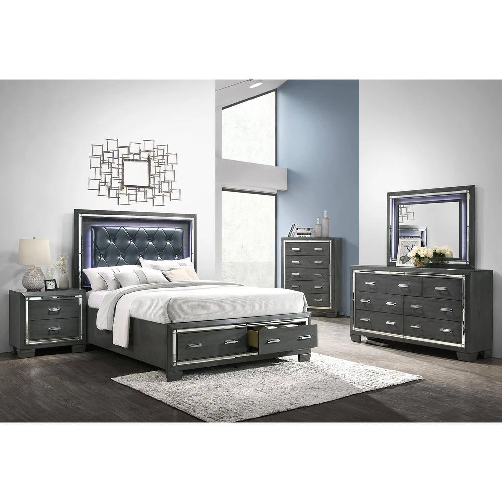 Kenzie 7-Drawer Grey Dresser by Picket House Furnishings 12 Kenzie 7-Drawer Grey Dresser by Picket House Furnishings - Image 12