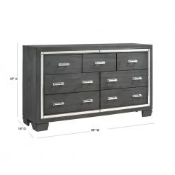 Kenzie 7-Drawer Grey Dresser by Picket House Furnishings 14 Kenzie 7-Drawer Grey Dresser by Picket House Furnishings -Picket House Furnishings Sales Store grey picket house furnishings dressers tt100dr 40 1000