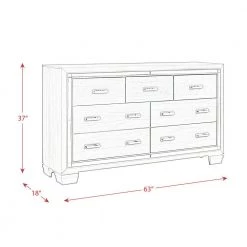 Kenzie 7-Drawer Grey Dresser by Picket House Furnishings 22 Kenzie 7-Drawer Grey Dresser by Picket House Furnishings -Picket House Furnishings Sales Store grey picket house furnishings dressers tt100dr 76 1000