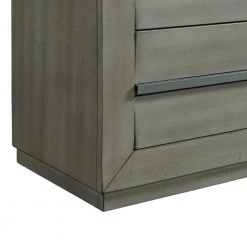 Cosmo 24 in. H x 28 in. W x 16 in. D Nightstand With USB in Grey by Picket House Furnishings -Picket House Furnishings Sales Store grey picket house furnishings nightstands b 25263 ns fa 1000
