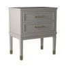Brody 28 in. H x 24 in. W x 16 in. D Side Table in Grey by Picket House Furnishings