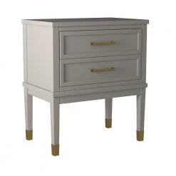 Brody 28 in. H x 24 in. W x 16 in. D Side Table in Grey by Picket House Furnishings