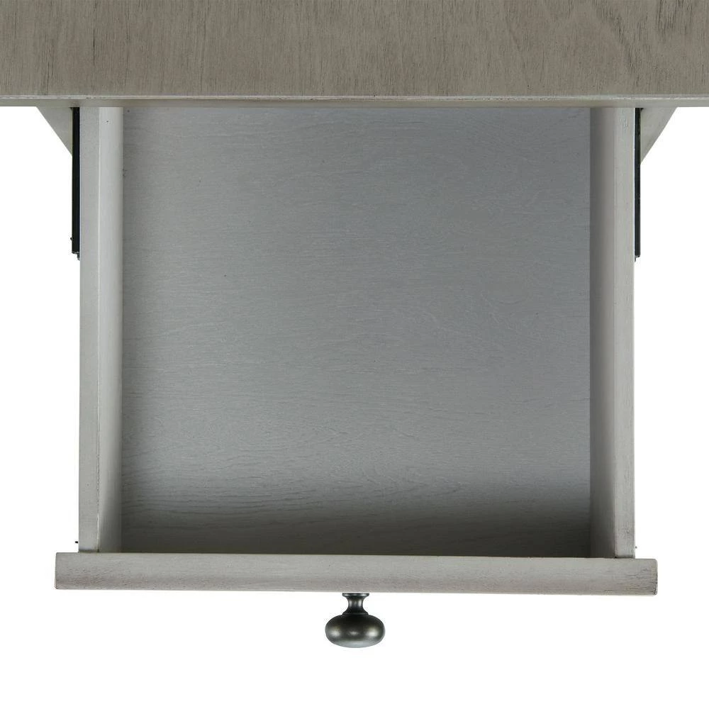 Kian 27 in. H x 18 in. W x 20 in. D Side Table in Grey by Picket House Furnishings 5 Kian 27 in. H x 18 in. W x 20 in. D Side Table in Grey by Picket House Furnishings - Image 5