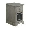 Kian 27 in. H x 18 in. W x 20 in. D Side Table in Grey by Picket House Furnishings