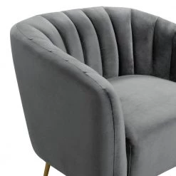 Gun Metal Lucia Arm Chair by Picket House Furnishings -Picket House Furnishings Sales Store gun metal picket house furnishings accent chairs u 17120 1819 100e 44 1000