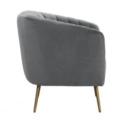 Gun Metal Lucia Arm Chair by Picket House Furnishings -Picket House Furnishings Sales Store gun metal picket house furnishings accent chairs u 17120 1819 100e 4f 1000