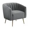 Gun Metal Lucia Arm Chair by Picket House Furnishings