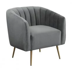 Gun Metal Lucia Arm Chair by Picket House Furnishings
