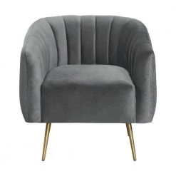 Gun Metal Lucia Arm Chair by Picket House Furnishings -Picket House Furnishings Sales Store gun metal picket house furnishings accent chairs u 17120 1819 100e c3 1000