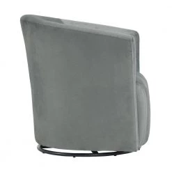 Gun Metal Cason Swivel Chair by Picket House Furnishings -Picket House Furnishings Sales Store gun metal picket house furnishings accent chairs urt288100swe 4f 1000
