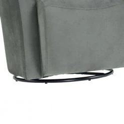 Gun Metal Cason Swivel Chair by Picket House Furnishings -Picket House Furnishings Sales Store gun metal picket house furnishings accent chairs urt288100swe fa 1000