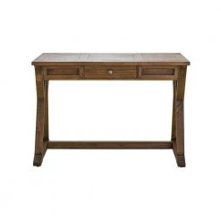 Brees 48 in. Rectangle Latte Pine 1 Drawer Computer Desk by Picket House Furnishings -Picket House Furnishings Sales Store latte picket house furnishings computer desks m 9220 22 dk c3 1000