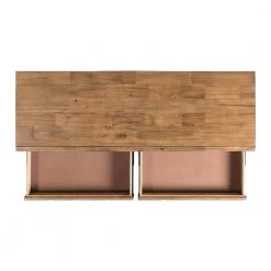 Tanner 54 in. Light Walnut Standard Rectangle Wood Console Table with Drawers by Picket House Furnishings -Picket House Furnishings Sales Store light walnut picket house furnishings console tables tbn100ste 77 1000