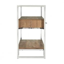 Hampton Rectangle 47 in. Glass Storage Sofa Table in Walnut by Picket House Furnishings -Picket House Furnishings Sales Store light walnut picket house furnishings end side tables ctmx100ste 1f 1000